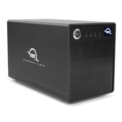 Attēls no Kieszeń OWC 4x 2.5" SATA -Thunderbolt 2 ThunderBay 4 mini (OWCTB4MJB0GB)