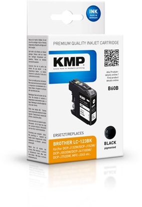 Picture of KMP B60B ink cartridge 1 pc(s) Compatible Black