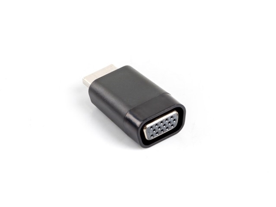 Picture of LANBERG ADAPTER HDMI-A(M)->VGA(F) AD-0016-BK