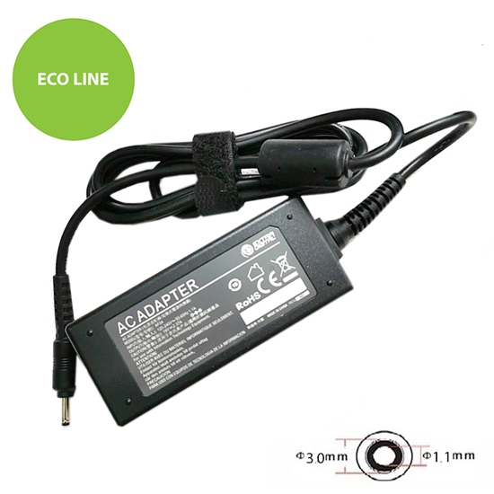 Picture of Laptop Power Adapter ACER 45W: 19V, 2.37A