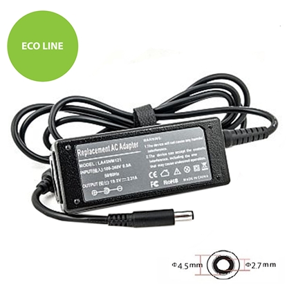 Изображение Laptop Power Adapter DELL 45W:19.5V, 2.31A