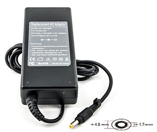 Picture of Laptop Power Adapter HP 90W: 19V, 4.74A