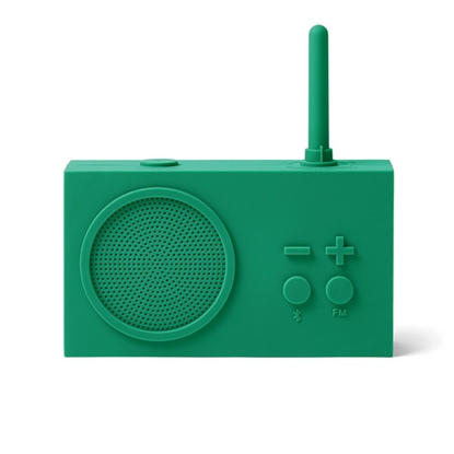 Attēls no Radio Lexon LEXON FM radio and wireless speaker TYKHO3 Portable, Wireless connection, Green, Bluetooth