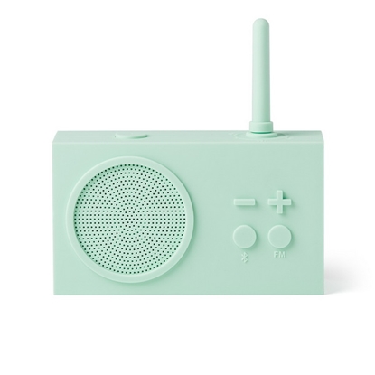 Attēls no Radio Lexon LEXON FM radio and wireless speaker TYKHO3 Portable, Wireless connection, Mint, Bluetooth