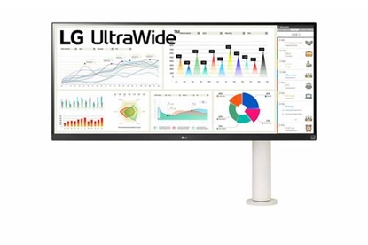 Attēls no LG 34WQ68X-W computer monitor 86.4 cm (34") 2560 x 1080 pixels Quad HD LCD White