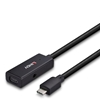 Picture of Lindy 43356 interface hub USB 3.2 Gen 1 (3.1 Gen 1) Type-C 5000 Mbit/s Black