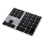 Attēls no LogiLink Keypad Bluetooth, mit 35 Tasten, ALU, Space grau