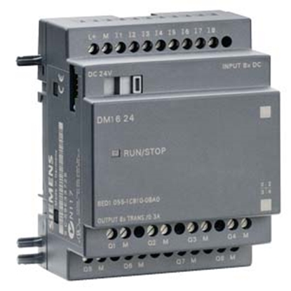 Изображение LOGO 6ED1055-1CB10-0BA0 DM16 24V Transistor