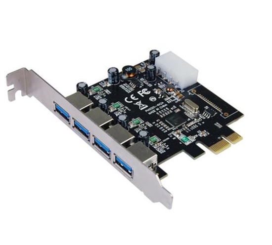 Picture of Longshine LCS-6380-4 interface cards/adapter Internal USB 3.2 Gen 1 (3.1 Gen 1)