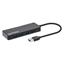 Attēls no Manhattan USB-A Dock/Hub, Ports (x7): USB-A (x7), 5 Gbps (USB 3.2 Gen1 aka USB 3.0), External Power Supply Not Needed, Cable 15cm, SuperSpeed USB, Black, Three Year Warranty, Blister