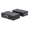 Picture of Manhattan VGA Cat5/5e/6 Extender, Extends video and audio signals up to 300m (With Euro 2-pin plug), Black, Three Year Warranty, Box