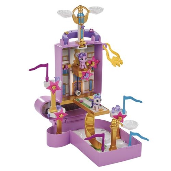 Изображение My Little Pony Mini World Magic Compact Creation Zephyr Heights Toy - Portable Playset