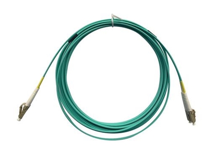 Изображение Monoprice 41699 fibre optic cable 10 m LC OFNR OM4 Aqua colour