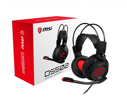 Attēls no MSI H991 Headphones Black (S37-21000A1-V33)