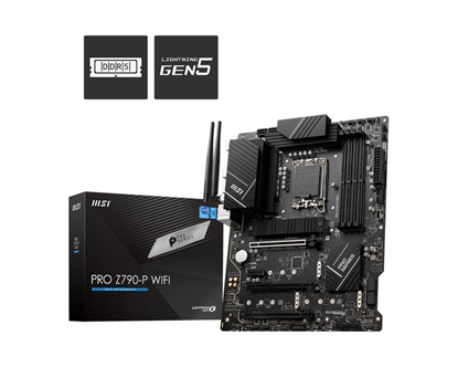 Attēls no MSI PRO Z790-P WIFI motherboard Intel Z790 LGA 1700 ATX