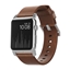 Attēls no Nomad NOMAD Strap Modern Leather Brown 42mm / 44mm Connector Silver