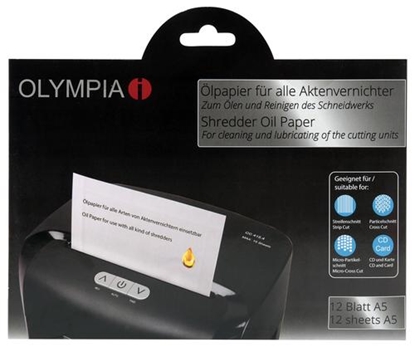 Attēls no Olympia 9130 paper shredder accessory 12 pc(s) Lubricating oil