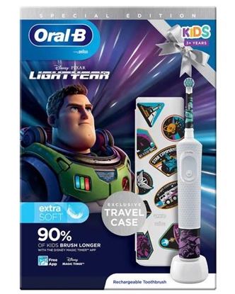 Picture of Oral-B Vitality D100 Child Rotating toothbrush Multicolour