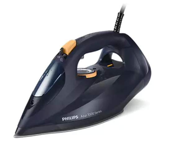 Picture of Philips 7000 series DST7060/20 HV Steam Iron Blue/Yellow