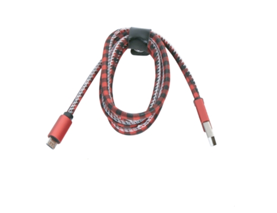 Изображение Platinet PUCLC1R USB cable 1 m USB A Micro-USB A Red