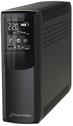 Attēls no PowerWalker VI 800 CSW FR Line-Interactive 0.8 kVA 480 W 4 AC outlet(s)