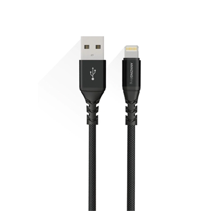 Изображение Premium MFI certifield Cable USB - Lightning (black, 3m)