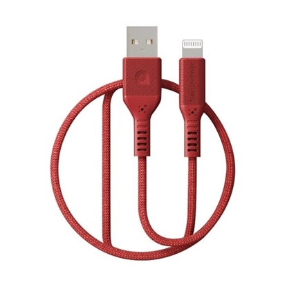 Изображение Premium MFI certifield Cable USB - Lightning (red, 1.2m) Astro Pro Titan