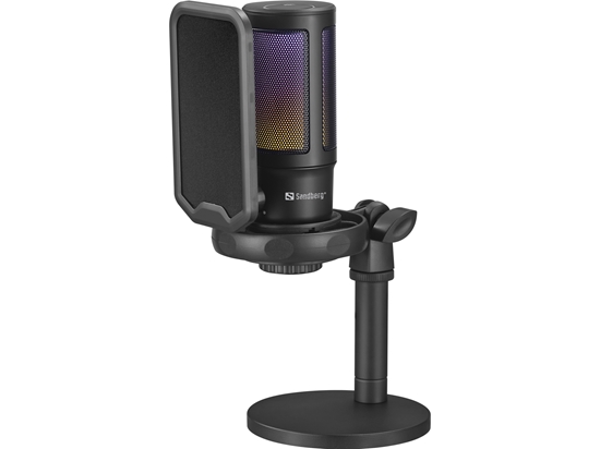 Picture of Sandberg 126-39 Streamer USB Microphone RGB