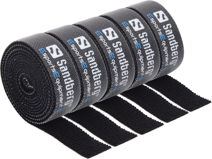 Picture of Sandberg Cable Velcro Strap 5-pack