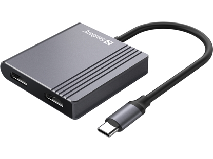 Изображение SANDBERG USB-C Dock 2xHDMI+USB+PD