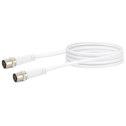 Изображение Schwaiger KDSK15 042 coaxial cable 1.5 m F White