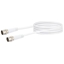 Attēls no Schwaiger KDSK15 042 coaxial cable 1.5 m F White