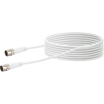 Attēls no Schwaiger KDSK75 042 coaxial cable 7.5 m F White