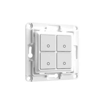 Picture of Shelly Home Shelly Accessories "Wall Switch 4" Wandtaster 4-fach Weiß