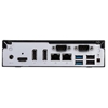 Picture of Shuttle Slim PC DH610 , S1700, 1x HDMI, 2x DP , 1x 2.5", 2x M.2, 2x LAN (Intel 1G + 2.5G), 2x COM, 24/7 permanent operation, incl. VESA