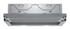 Picture of Siemens iQ100 LI64LA521 cooker hood Semi built-in (pull out) Metallic, Silver 389 m³/h B