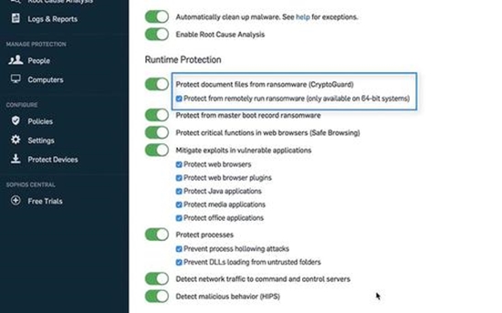 Picture of Sophos Central Intercept X Advanced 1 license(s) Renewal Multilingual 24 month(s)