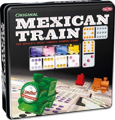 Attēls no Tactic Mexican Train Tin Box