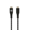 Изображение Tellur Green Data cable Type-C to Type-C 3A PD60W 1m nylon black