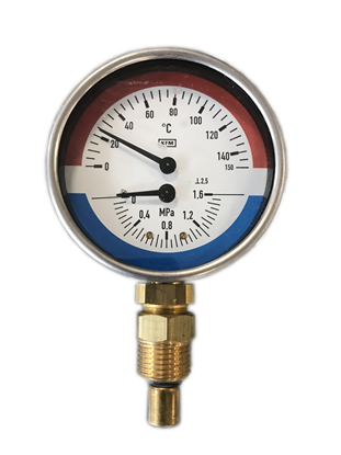 Picture of Term/man.80T 0-6 bar/0-150o G1/2 PREMATLAK(TMA) REMART