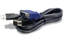 Attēls no Trendnet 2.8m USB/VGA KVM KVM cable Black