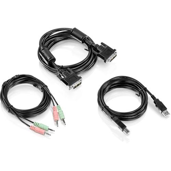 Picture of Trendnet TK-CD10 KVM cable Black 3 m