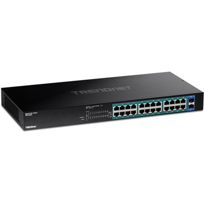 Attēls no Switch TRENDnet TRENDnet 26-Port Gigabit PoE+ Switch (380W)