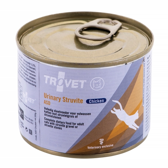 Изображение TROVET ASD Urinary Struvite with chicken - wet cat food - 200 g