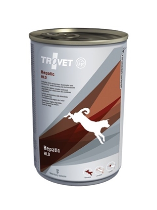 Attēls no TROVET Hepatic HLD Chicken - Wet dog food - 400 g