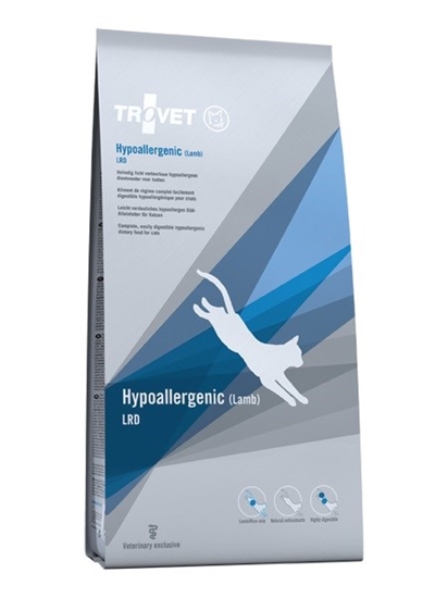 Picture of TROVET Hypoallergenic LRD with lamb - dry cat food - 3 kg