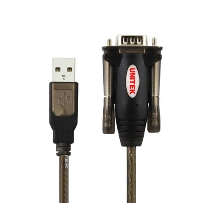 Изображение Kabel USB Unitek USB-A - RS-232 1.4 m Czarny (Y105A)