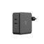 Attēls no V7 ACUSBC65WGAN mobile device charger Universal Black AC Indoor