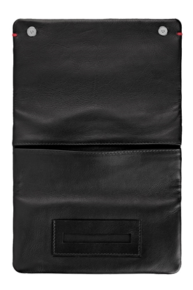 Attēls no Zippo Nappa Tri-Fold Tobacco Pouch Black