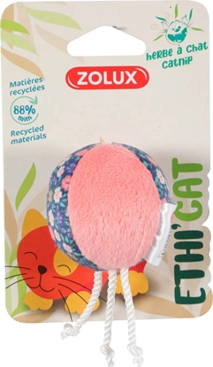 Picture of Zolux ZOLUX Zabawka dla kota ETHICAT piłka, kwiaty